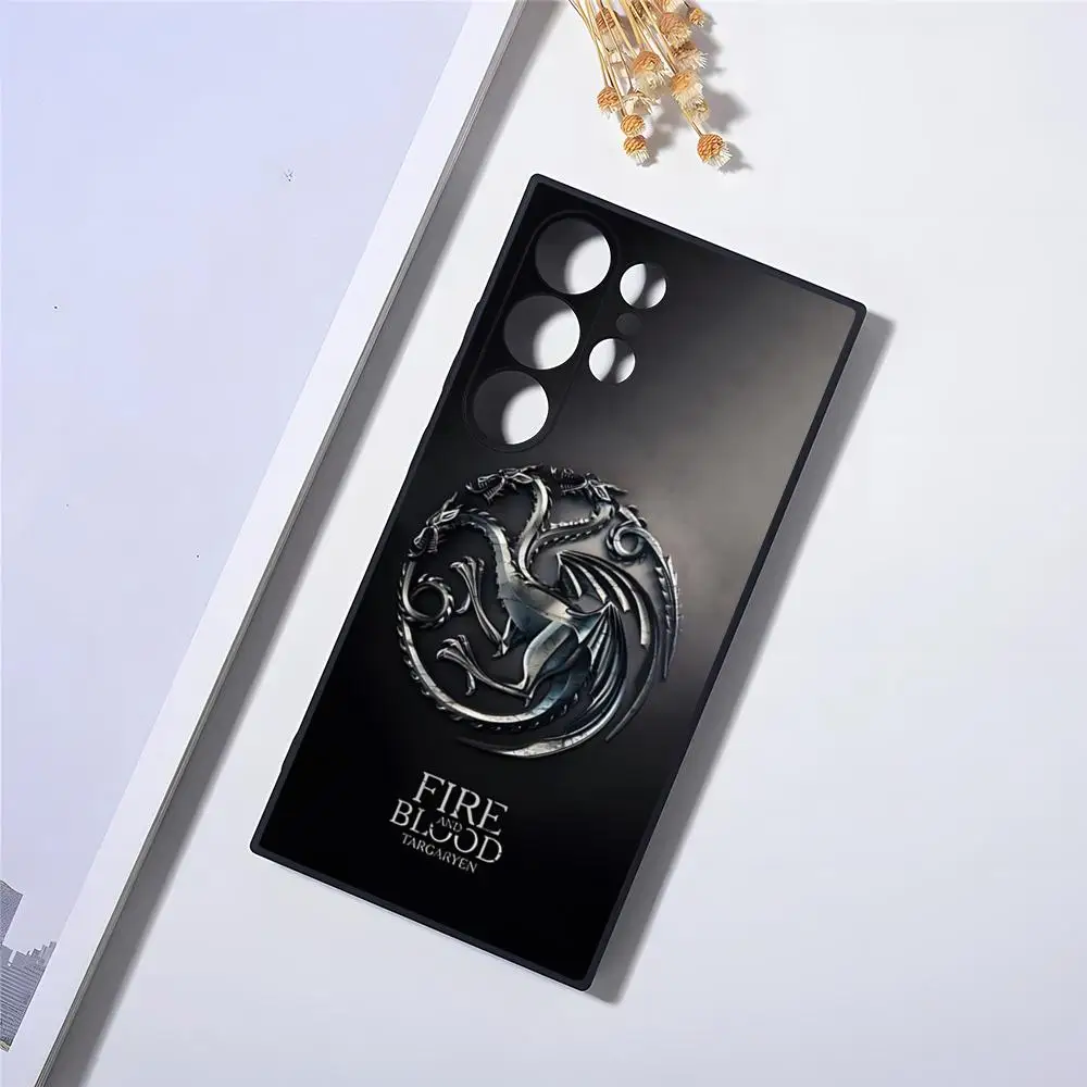 Set G-Game Of T-Thrones Phone Case For Samsung S24 Ultra S23 Fe S22 S20 S21 Plus Galaxy A54 A34 A24 A53 Note 20 Cover