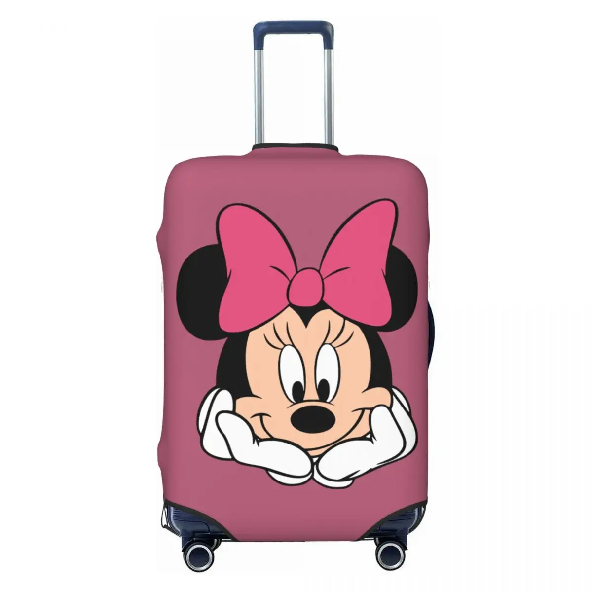 TureMouse-Juste de bagage personnalisée, housses de protection de valise amusantes imbibées pour 18-32 po