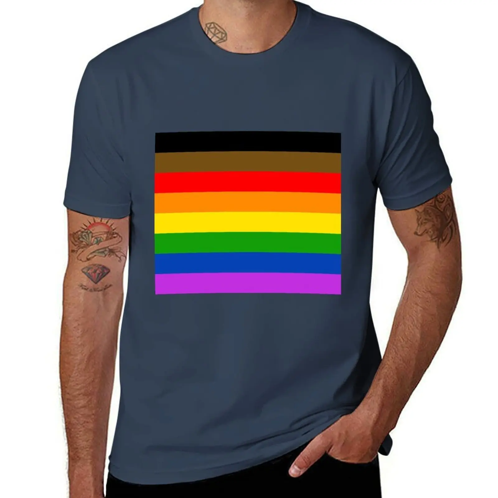 

Philly Pride Flag T-Shirt man t shirts high quality luxury brand g man t shirts for men T-Shirt