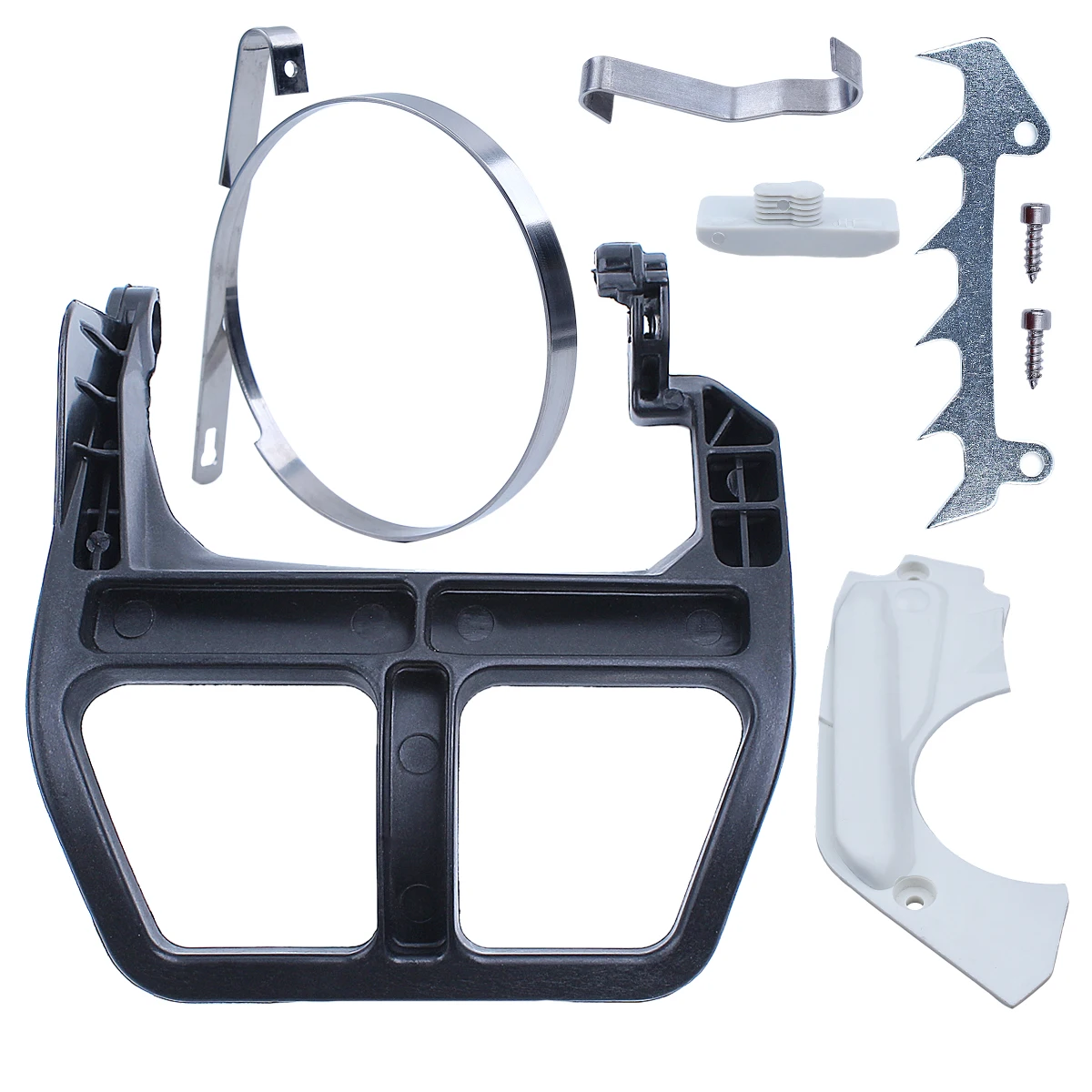 Protector de mano de freno de cadena, guía de banda COZver para Stihl MS250, MS230, MS210, 025, 023, 021, piezas de herramientas de jardín de repuesto