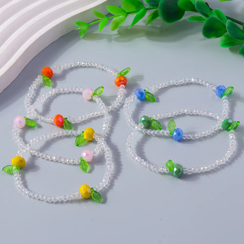 Aihua Handmade Colorful Seed Bead Bracelet For Women Children Bohemia Friendship Bracelet Beach Party Jewelry Gifts