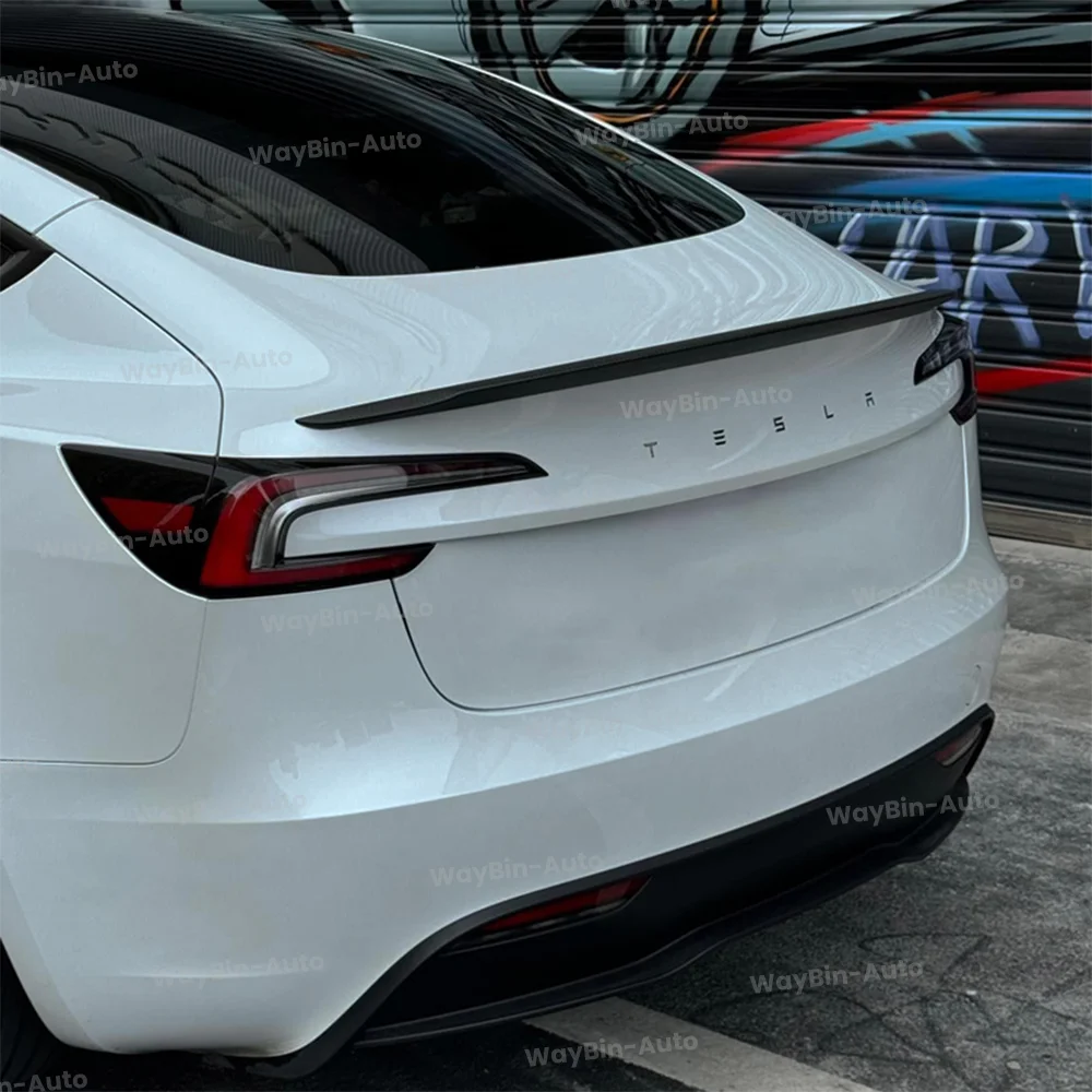 Versione P alettone posteriore per modello 3 Highland 2024 Tesla Spoiler posteriore Tuning vera fibra di carbonio modello 3 + accessori Auto