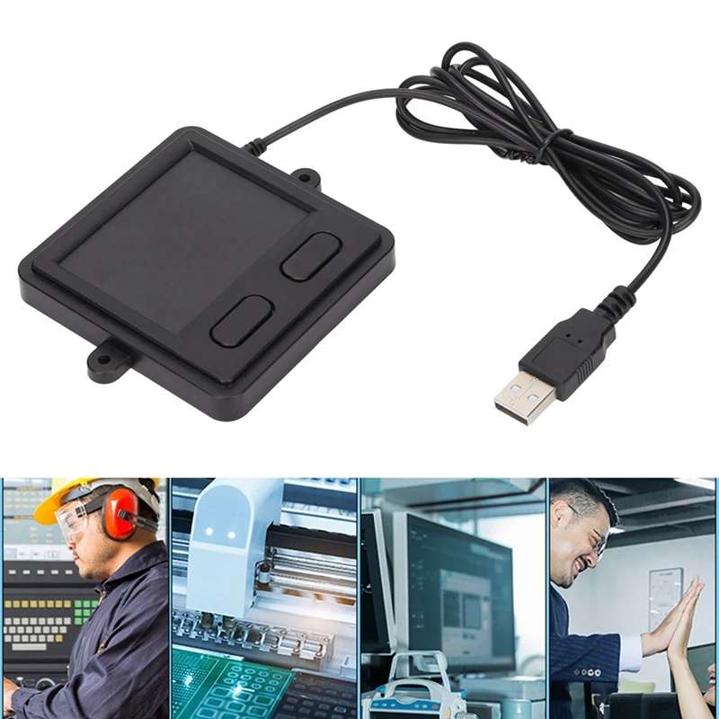 Trackpad USB Wired Touchpad Embedded Compact Size Portable Practical Computer Touch Pad for Laptops Desktops