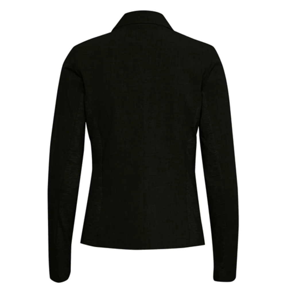 Women Jacket Kaffe Patchwork Harajuku 2022 Spring Autumn Summer Winter Street Button Clothes Fashion Casual Stylish Look Standard Black Collar Style Fit Easy Washable Ironable Fast Shipping Extra Gift Boxed