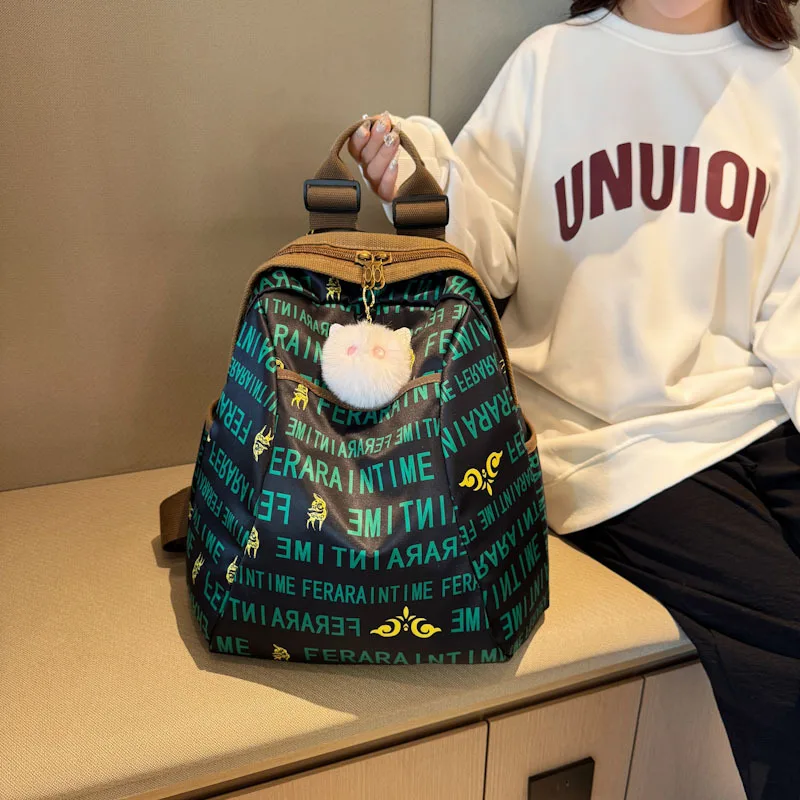 

Backpack for Women Waterproof Fashionable Cute Backpack Large Capacity Travel Bag Trendy Backpack Versatile Class Bags for Girl