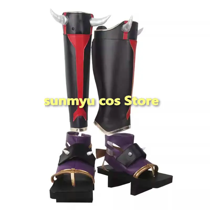 

Обувь для косплея Genshin Impact Arataki Itto, чехлы для обуви