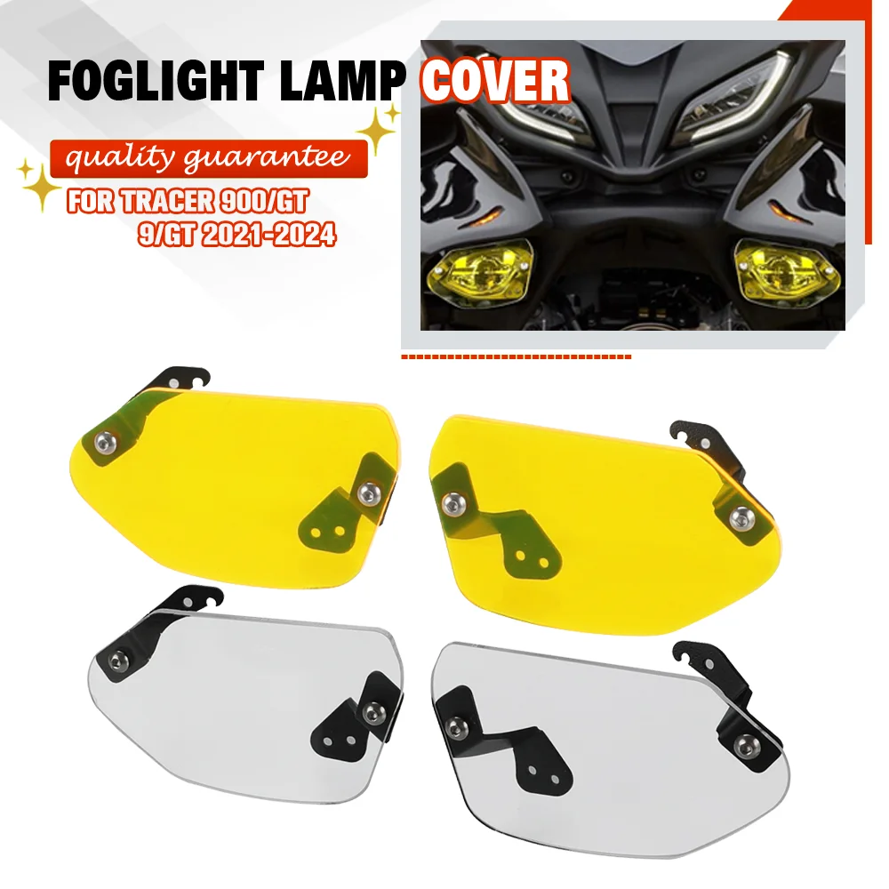 

FOR Yamaha Tracer 9/GT 2021-2022-2023-2024 Headlight Guard Auxiliary Fog Light Protection Spotlight Shield Cover Tracer 900/GT