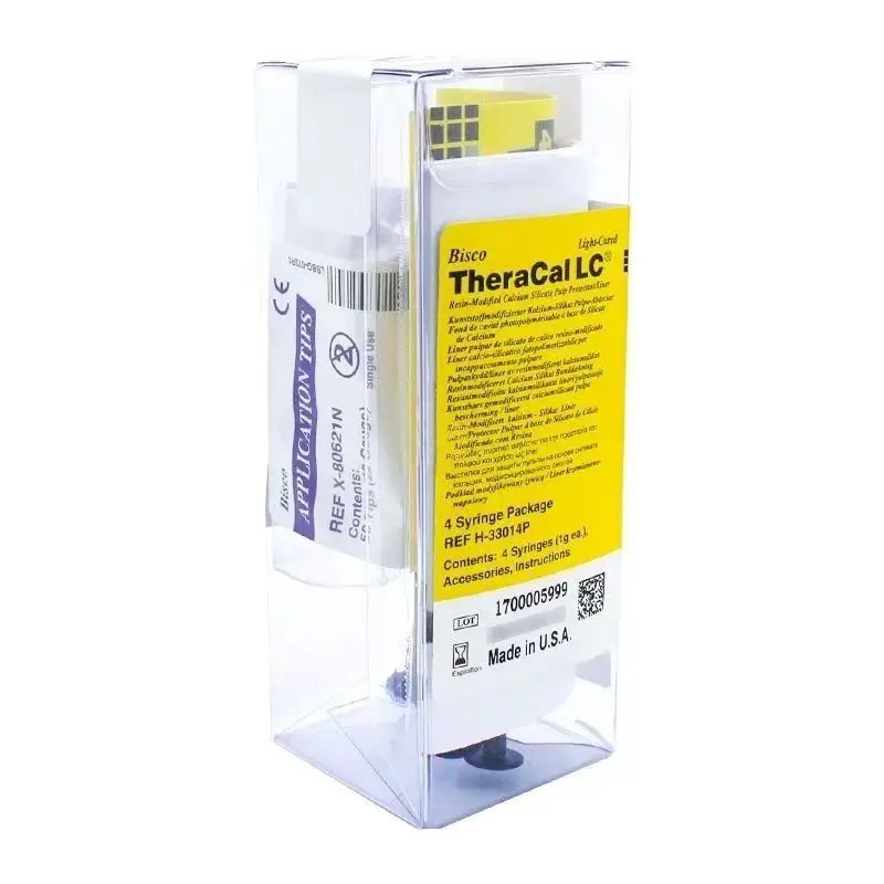Dental Light Curing Calcium Hydroxide LC Pulp Capping Calcium Silicate Cushioning Resin Modified Cushioning Pulp Capping Materia