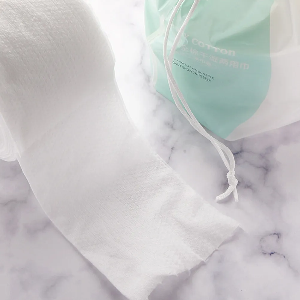 75Pcs Soft Cotton Nonwoven Fabric Towel for Home Office Multifunctional Facial Cleaning Tissue Paper Wet Dry Paper Tissues
