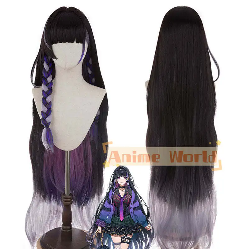 Virtual YouTuber Nijisanji XSOLEIL Meloco Kyoran Cosplay Wig