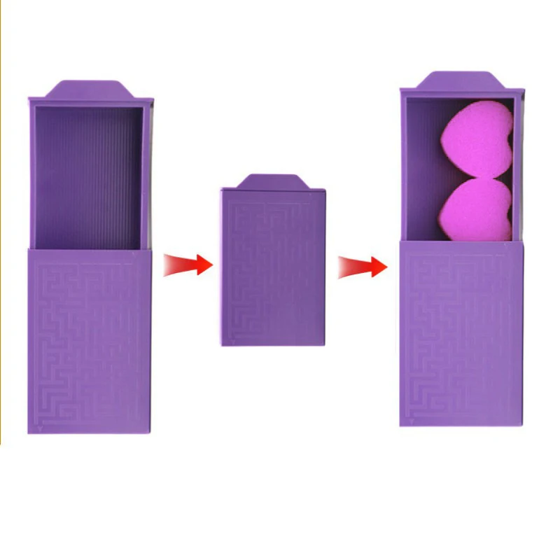 Cool Magic Purple Box Vanished Box Puzzle Box Magic Tricks Surprise Box Kids Toy Children\'s Close Up Stage Magic Props