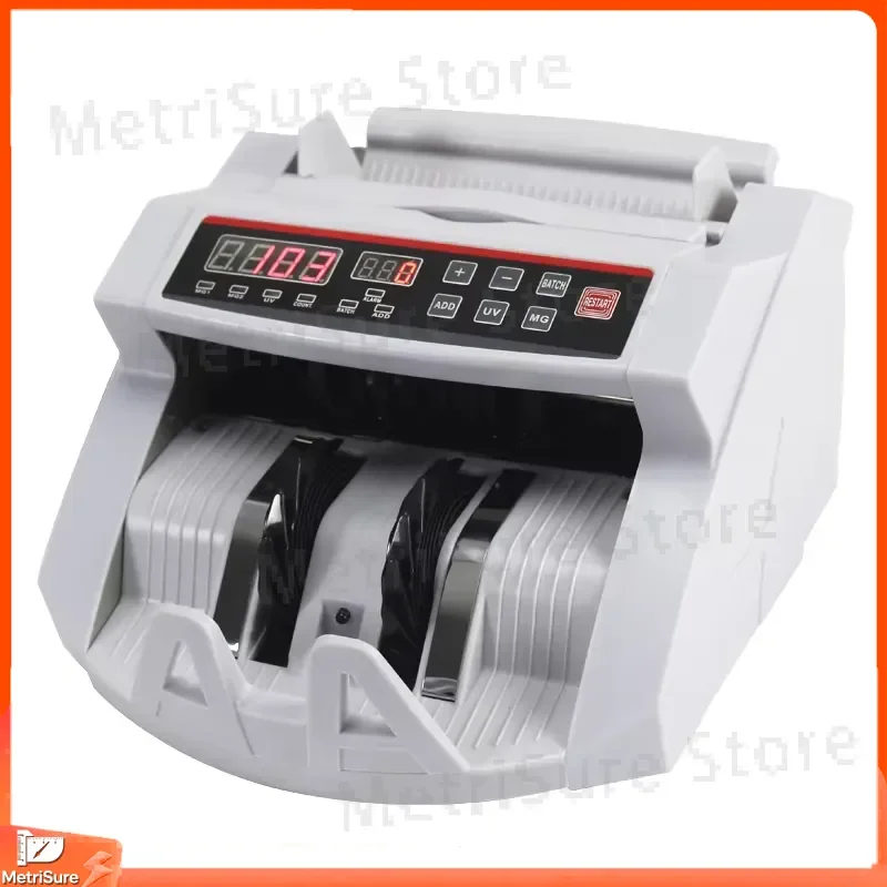 Cheap Money Counter for Paper and Polymer Banknotes with UV MG Detection Bill Counting Device Cash Sorting Equipment