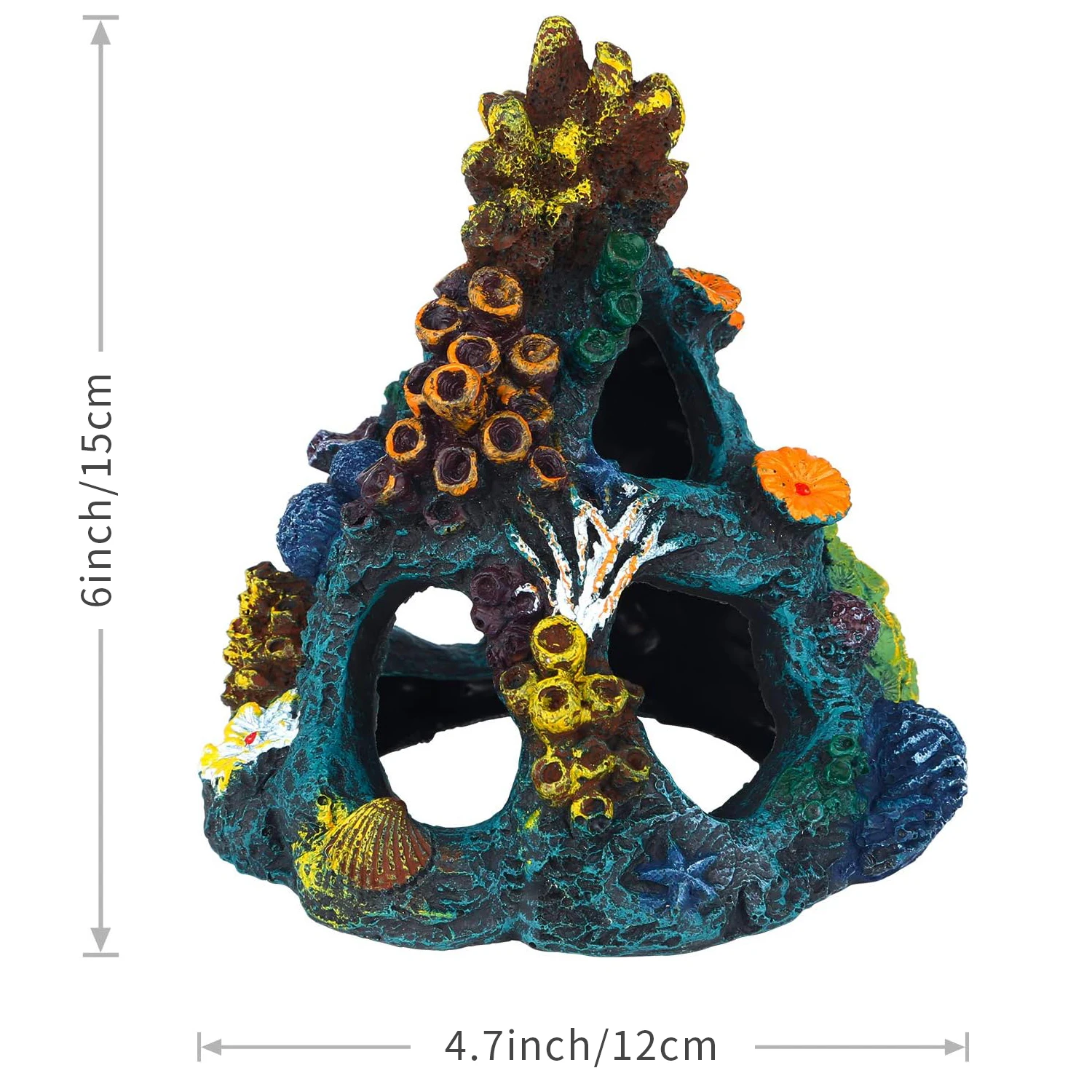 Multi-Colored Artificial Coral - Marine Aquarium Orp review and price