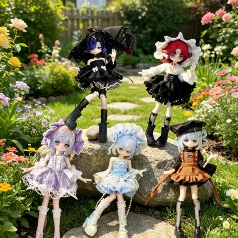 Костюмы для кукол BJD 1/12  Spicy Girl Style