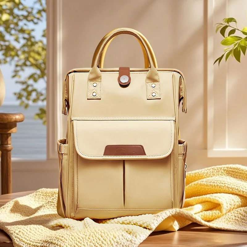 

New Outdoor Bag Milk Storage Insulation Large Capacity Dry Wet Separation Multi-functional Waterproof Mommy Bag Wholesale