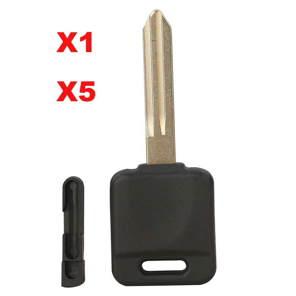 jingyuqin X1 X5 Transponder Key Shell For Nissan Teana Versa Livina Sylphy Tiida Sunny March X-trail 4D-60 01 02 03