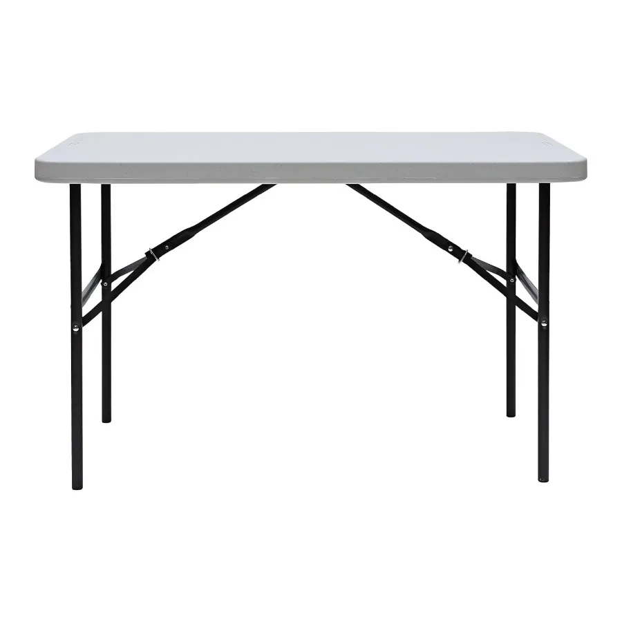 

IndestrucTable Commercial Folding Table Indoor or Outdoor Platinum 750 lbs. Weight Capacity 24 W x 48 L