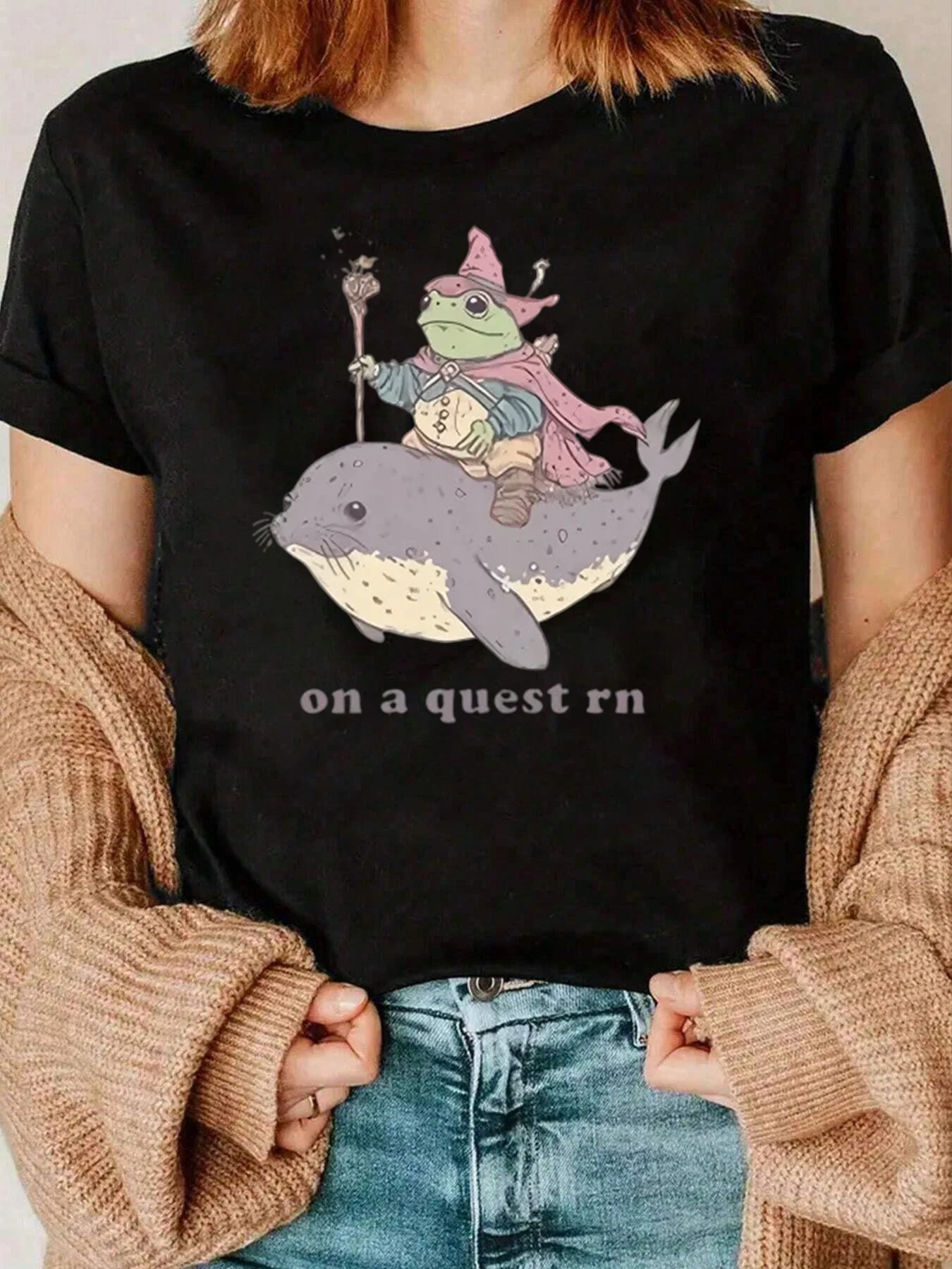 Frog Wizard Riding …