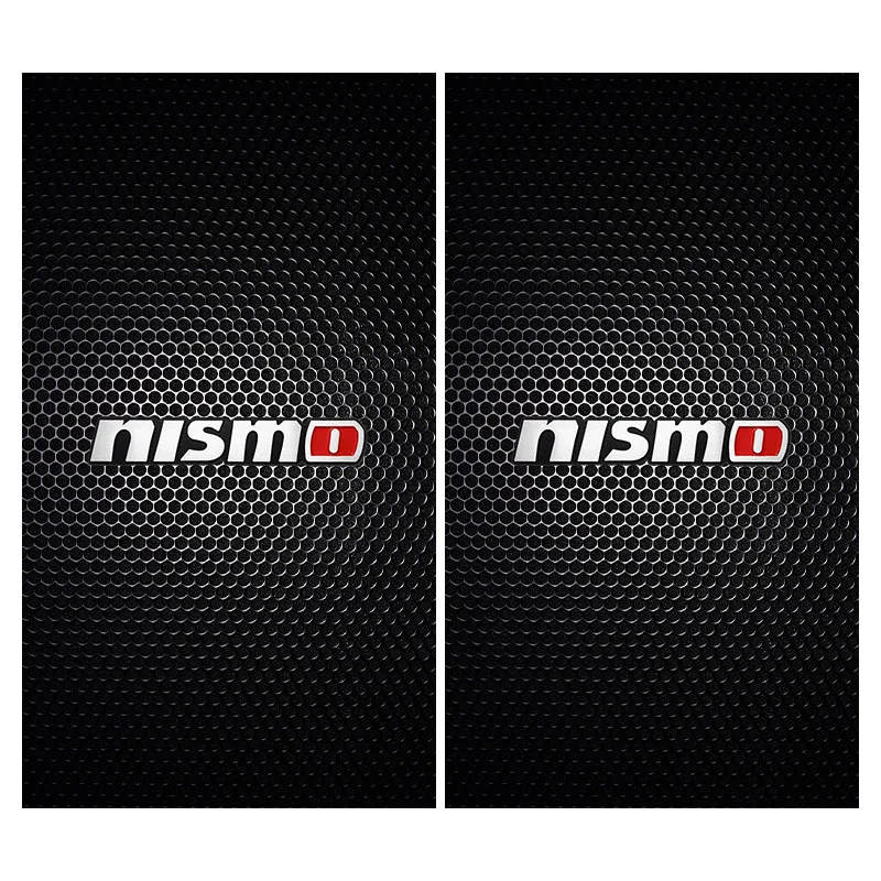 Nismo Emblem Car Center Scratch Resistant Pillar Protective Film Logo Stickers For Nissan Tiida Sylphy Teana Almera Qashqai J10