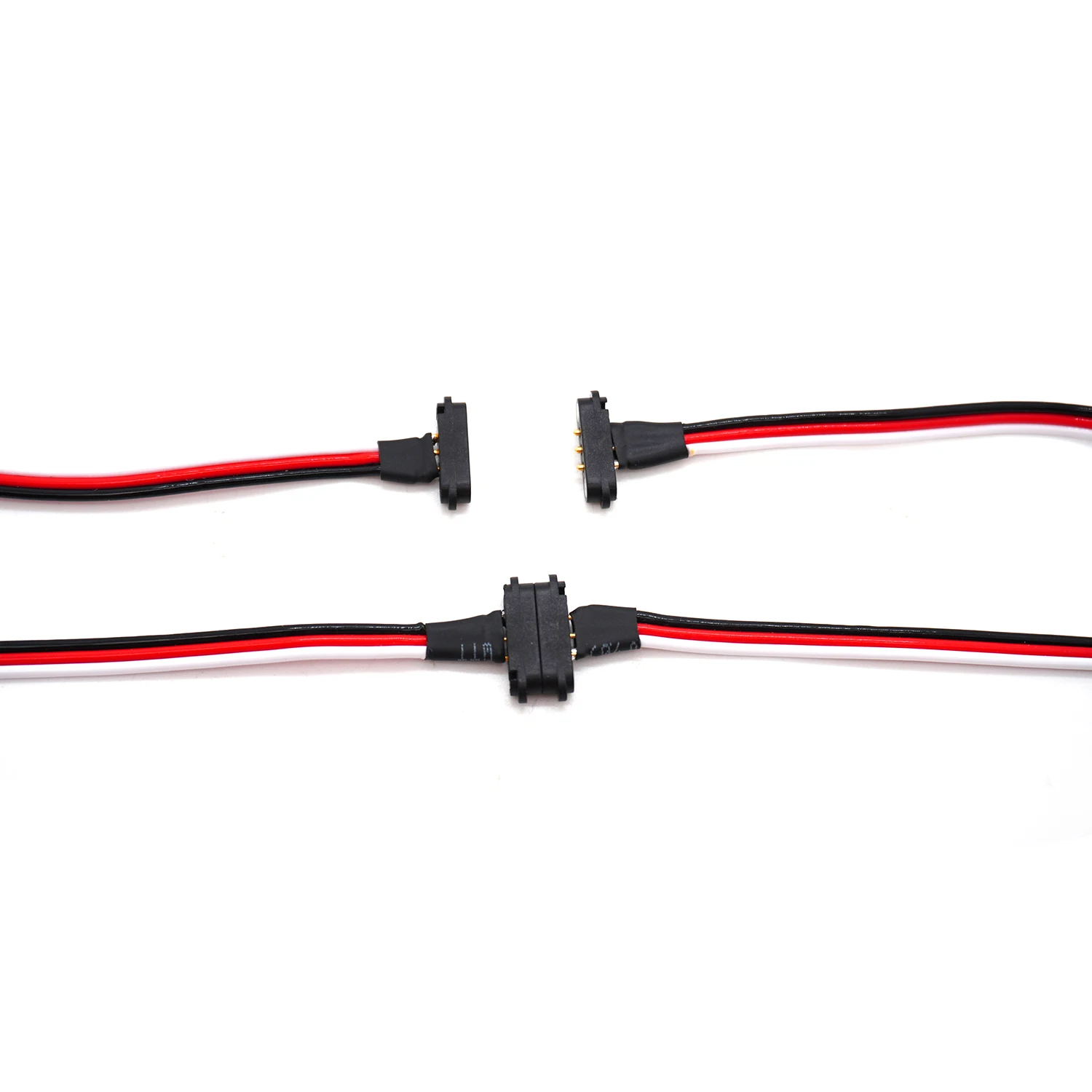 YSIDO Magnetic Model Cable 36CM 20CM Magnetic Suction Line Simulation Extension Cord Cable For RC Cars Boat Plane Drones Model