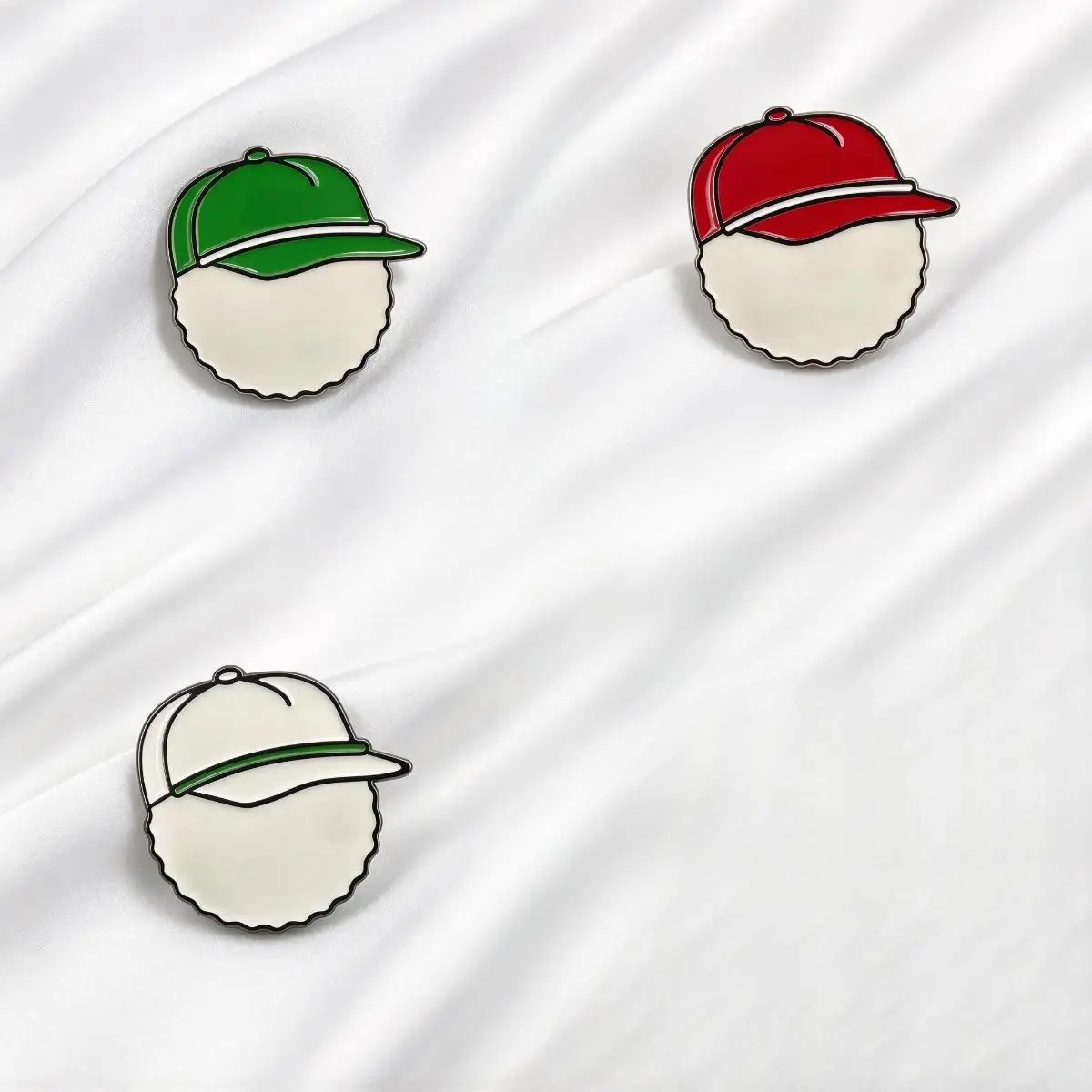 New Golf Ball Marker, Magnetic Metal Golf Position Marker, Golf Green Marking Accessories