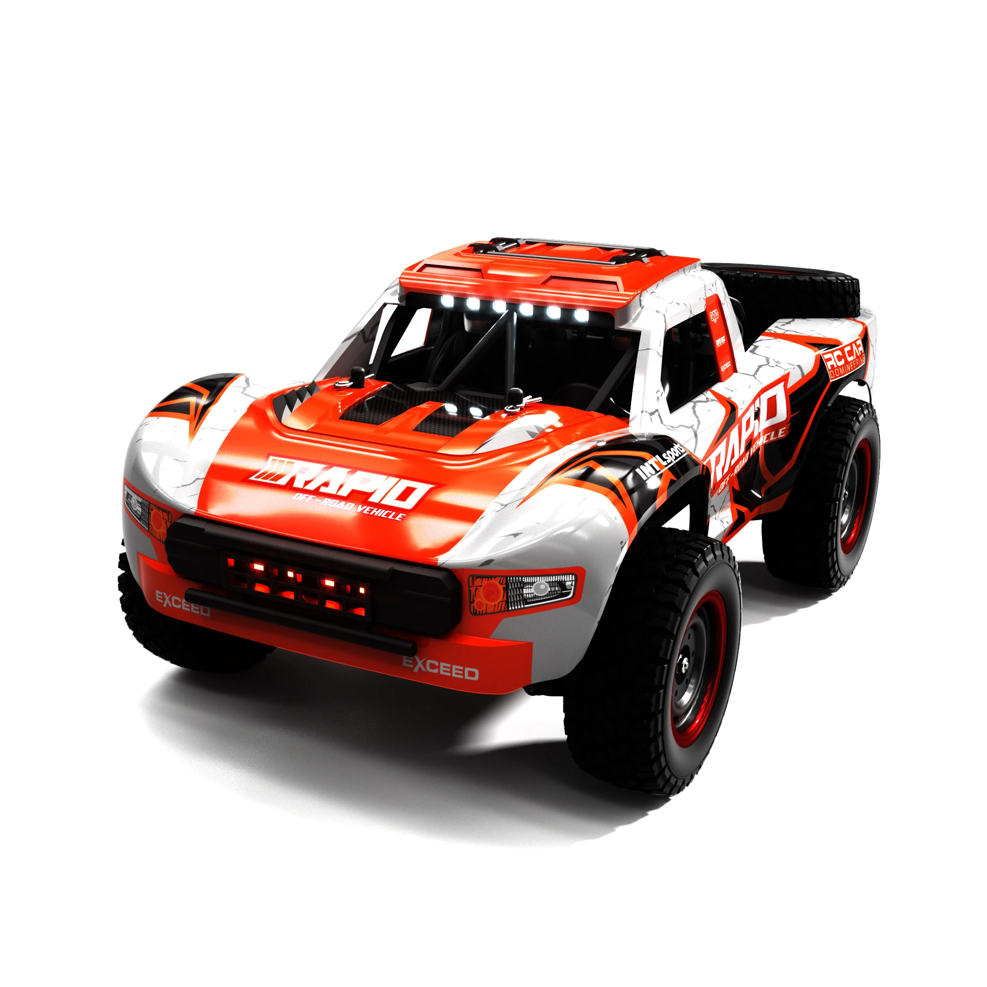 4WD Remote Control Car Boy Racing Toy 2.4G Brushless Off-Road Control Truck Charger USB Cable Metal