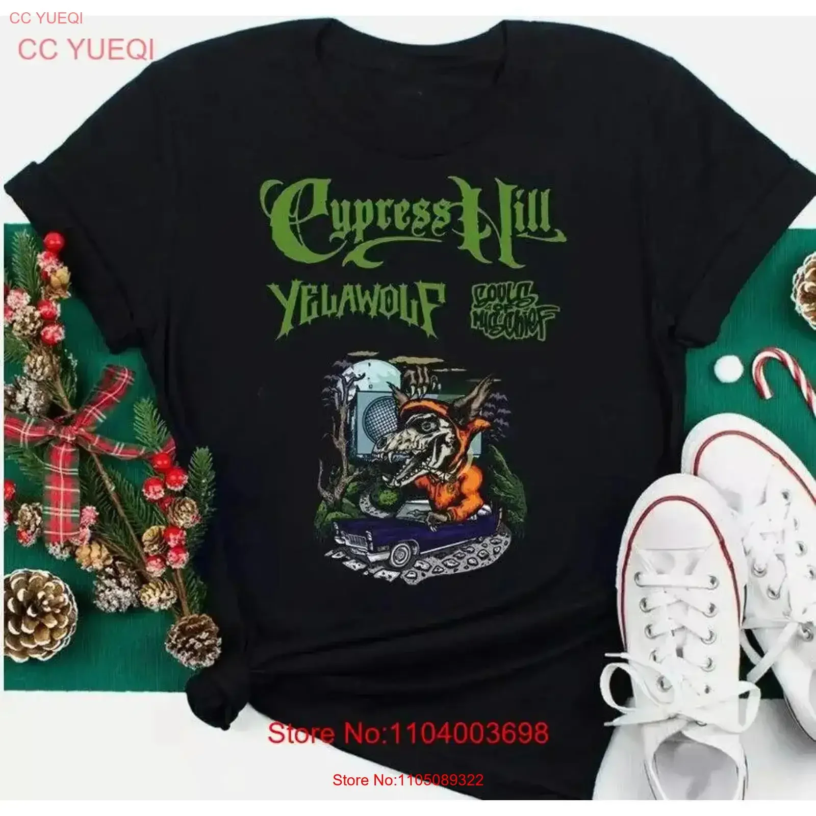 

Футболка Yelawolf with Cypress Hill, черная, унисекс, S 2XL, винтажная, растянутая, унисекс, стильная, слегка повседневная, удобная