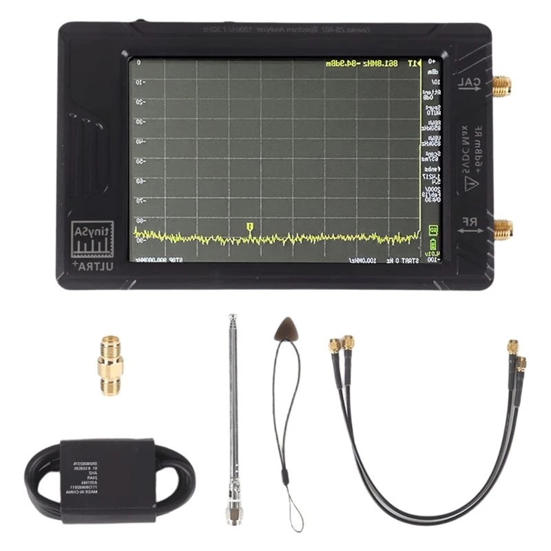 KYCOR-High-Frequency Signal Generator 5000Mah Battery 4Inch Display 100Khz-7.3Ghz Spectrum Analyzer Supports Drone Detection