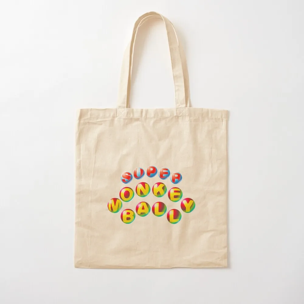 شعار Super Monkey Ball، شعار Super Monkey Ball Tote Bag حقيبة تسوق نسائية وحقائب يد للمتسوقين #2