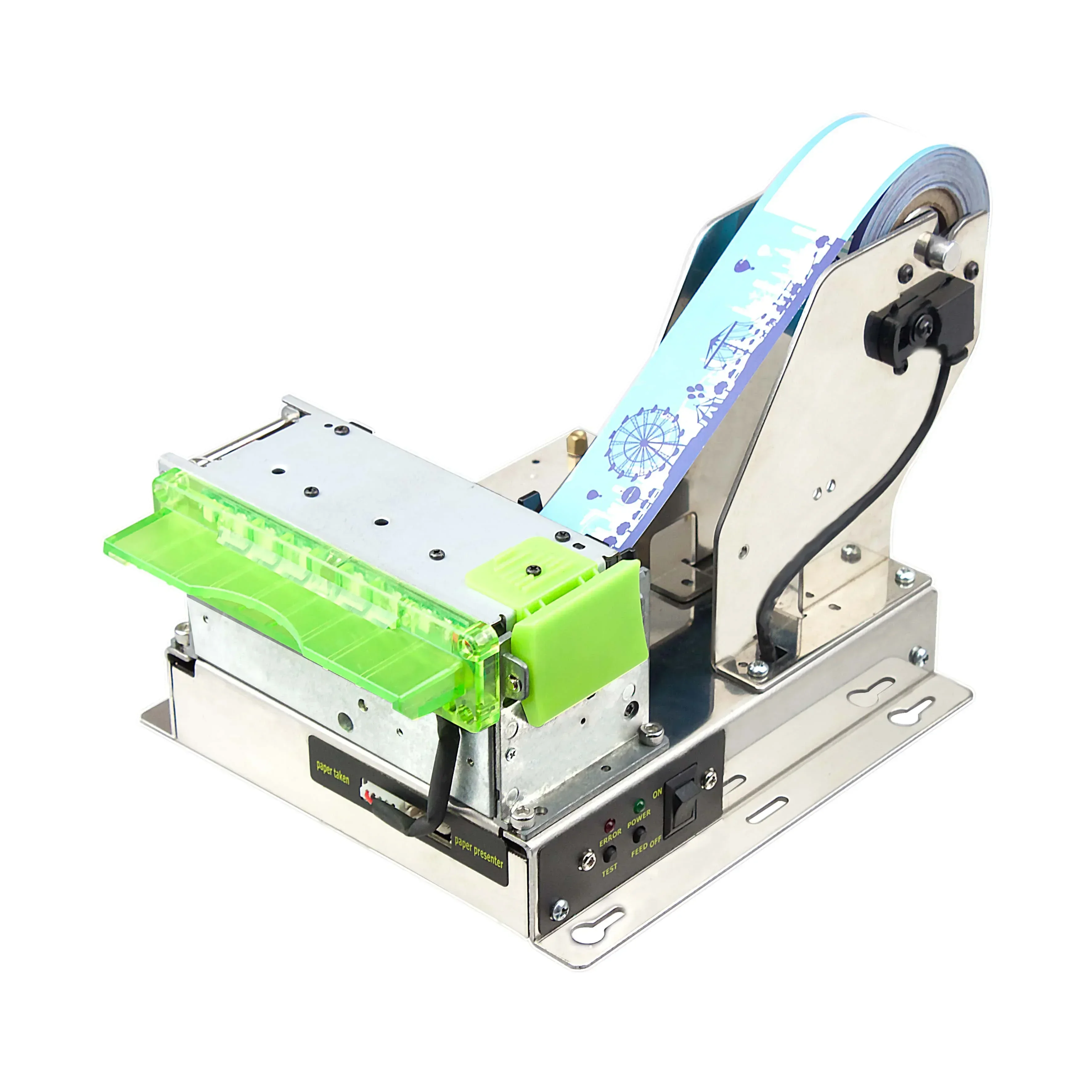 2026 Cashino KP-300H High Quality Auto Cutter USB Event Ticket Kiosk Printer Compact Linux Operated Receipt Machine Used Status view 5