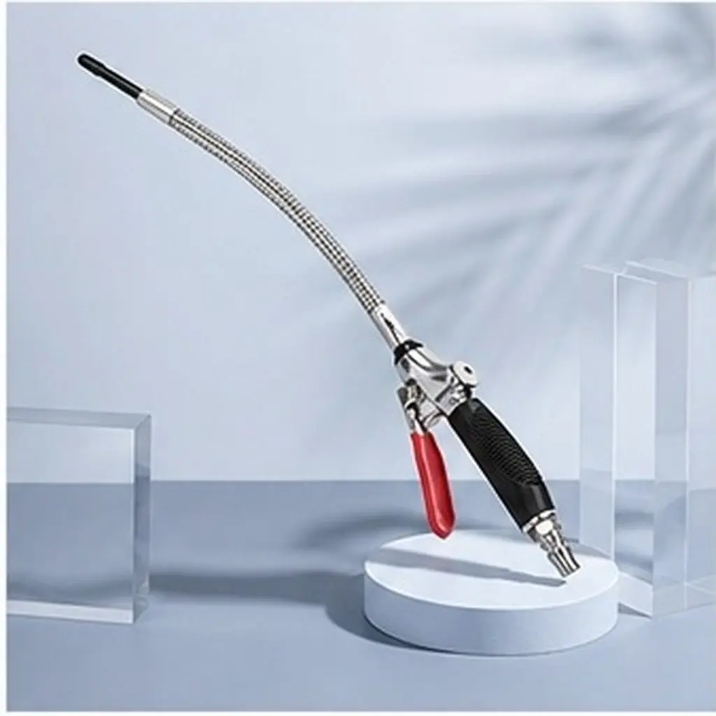 Flexible Aluminum Alloy Air Duster Blow Gun with Quick Connect for Car Cleaning Supplies Air Compressor Tools Dust Cleaning