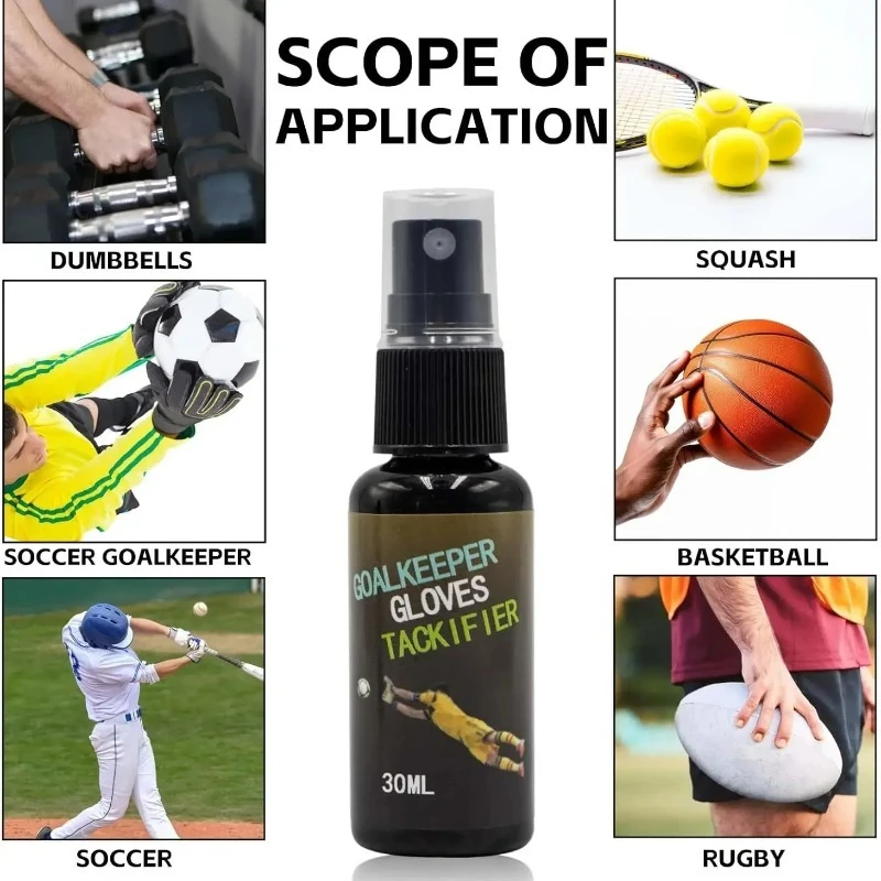 

30 мл спрей для ручки, спрей для баскетбольной ручки, футбольные перчатки, спрей для вратаря, такска, нескользящие футбольные перчатки, чистящее средство