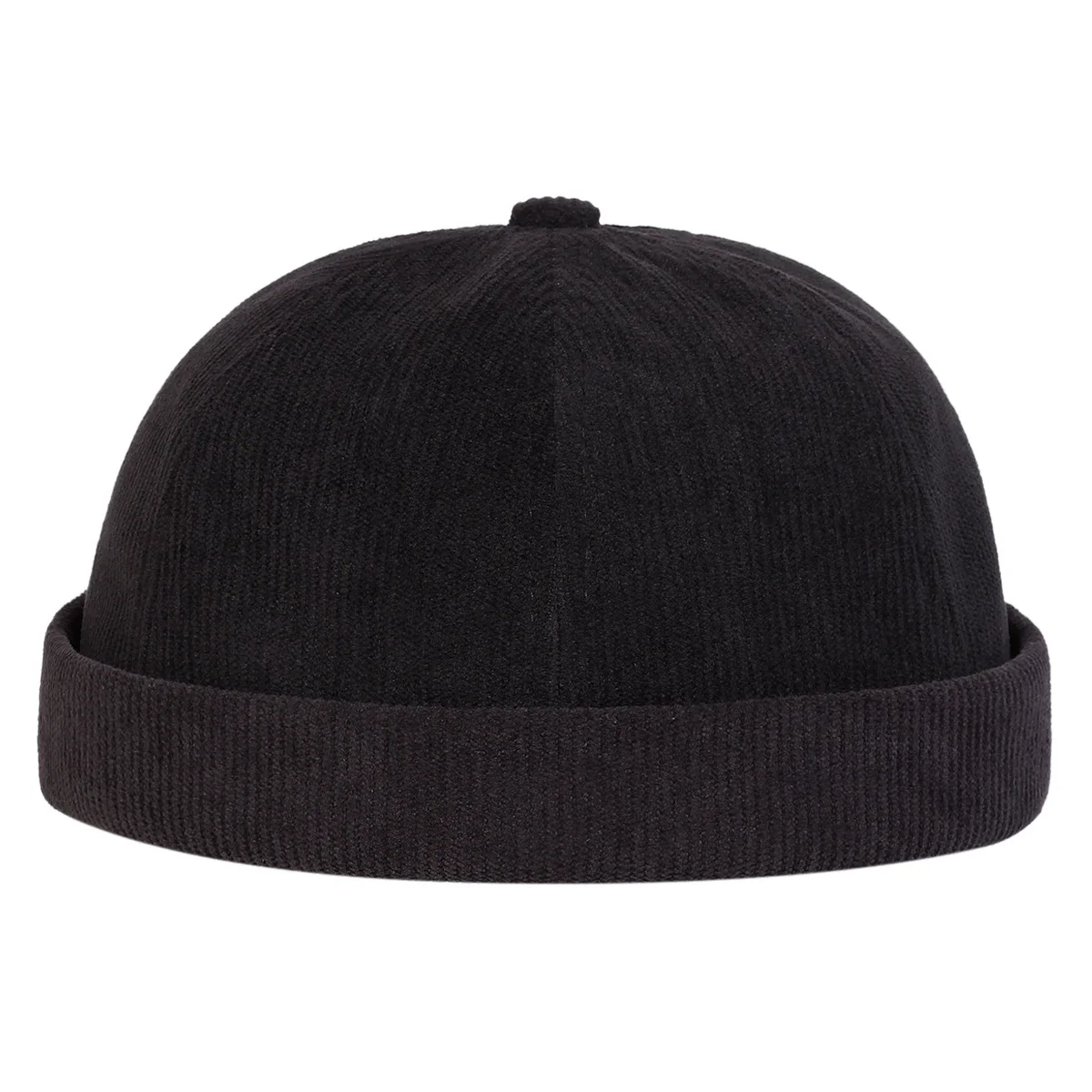 Men Corduroy Solid Color Landlord Caps Spring and Autumn Adjustable Melon Skin Hats Literary Hip Hop Hat Painter Cap