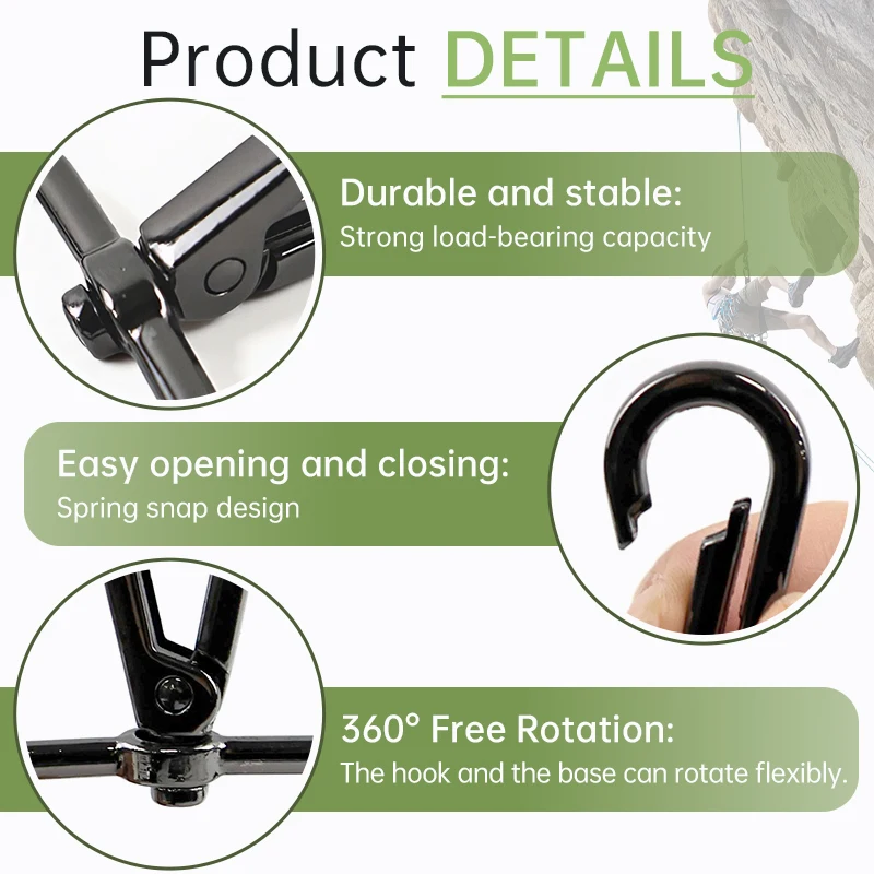 5/10Pcs 16/20/25/32/50mm Metal Bag Buckle Strap Swivel Lobster Clasp Webbing Trigger Snap Hooks Hangbag Hanger DIY Accessories