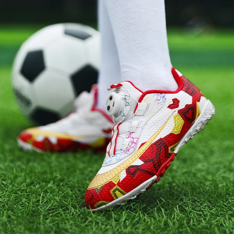 

Quality Football Boots Cleats Mbappé Durable Light Comfortable Soccer Shoes Outdoor Genuine Futsal Studded Sneakers Wholesale