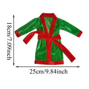 37 cm Weihnachtspuppen Nacht-Rob-Pyjama Weihnachtspartness für Barbis & Red Boy Elf Puppenkleidung 8 Hauptverkäufe Huma Elvis Presley - №5
