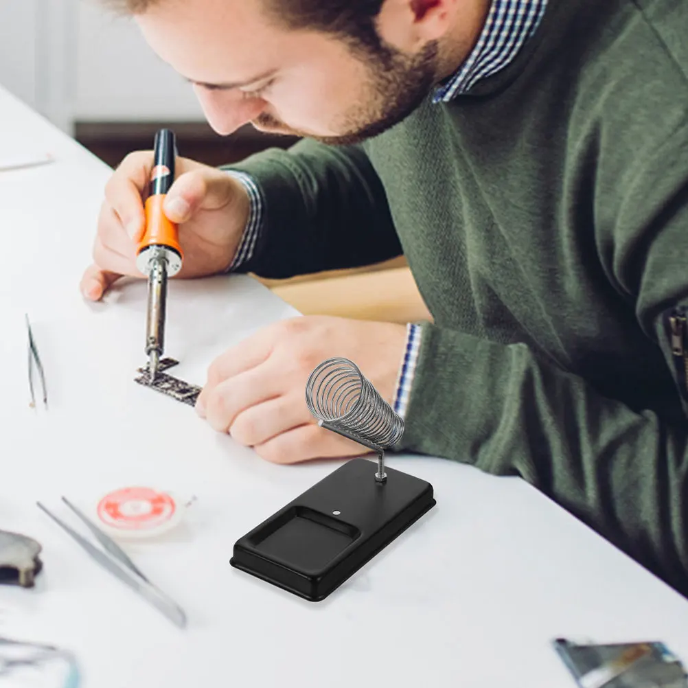 

6Pcs Soldering Iron Stand Portable Metal Holder Stable Support for Workbench DIY Projects Soldering Iron Holder