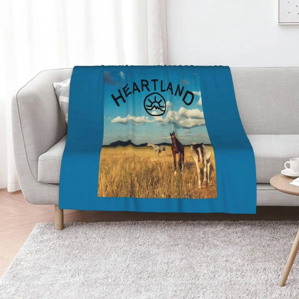 Heartland, Heartland Horse Throw Blanket Comforter Decoratives anime manga valentine gift ideas heavy to sleep Blankets