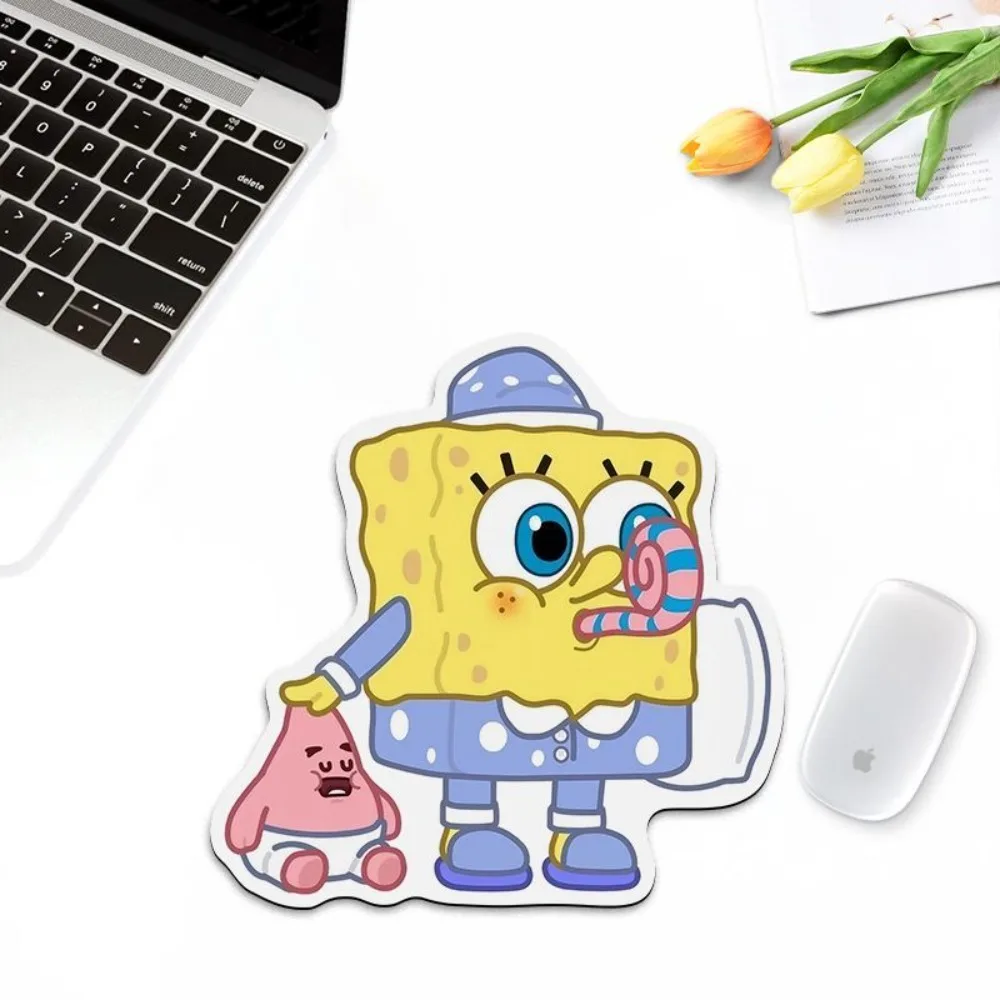 

Cute SpongeBob Shaped Mouse Pad – Non-Slip Gaming & Office Mousepad for Laptop. Adorable Cartoon Gift for Girls