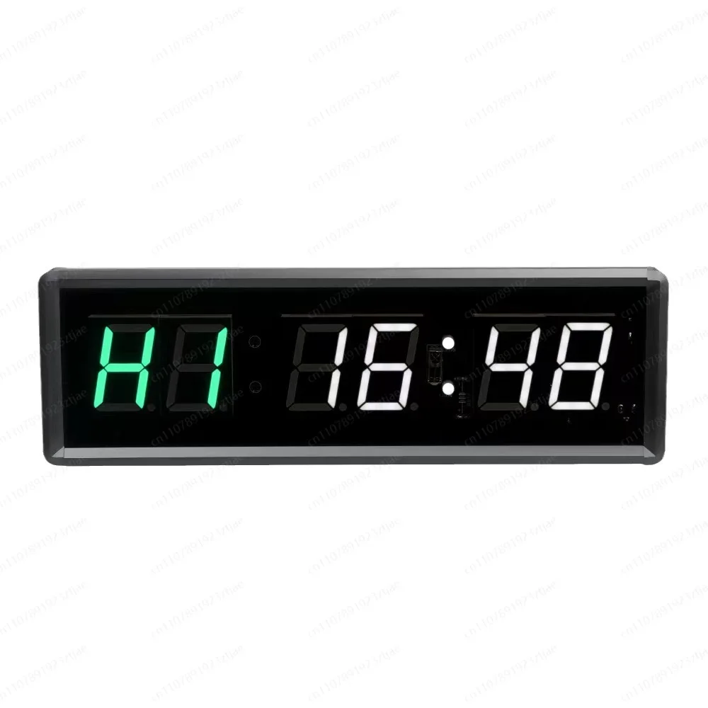 LED Sports Countdown Timer Clock - Custom Cycle for Competition Training, Gym & Fitness Workouts