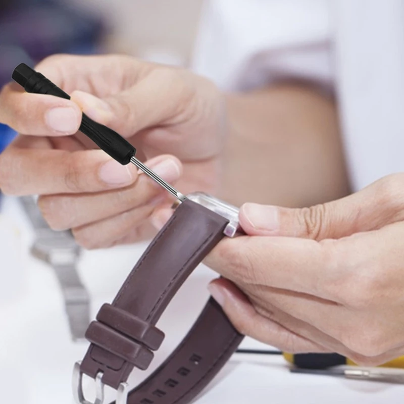 ipiip ترقية أداة إصلاح حزام الساعة المعدنية حزام فتاحة حزام الساعة استبدال شريط الربيع