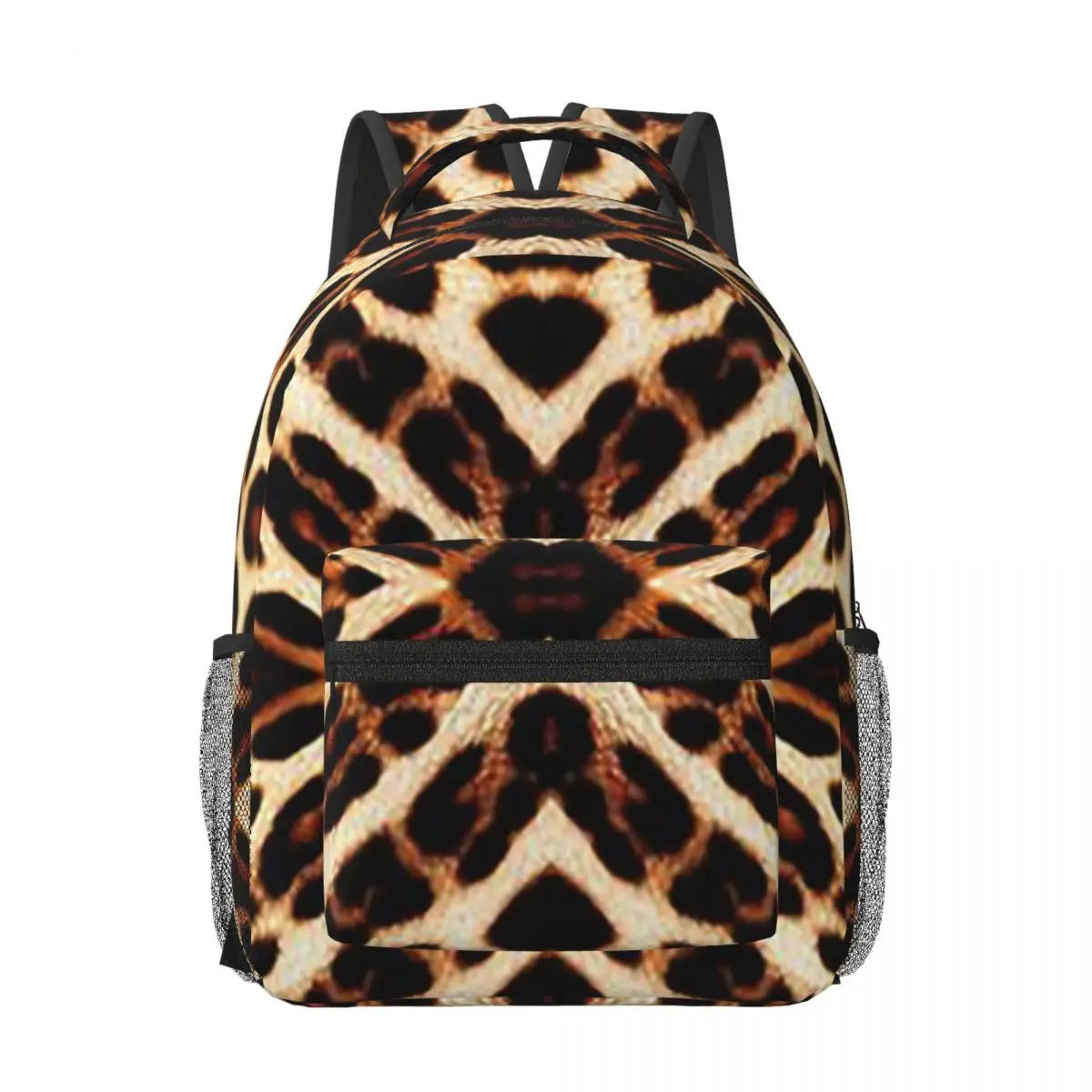 

Leopard Print Woman Backpacks Boys Girls Bookbag Fashion Students School Bags Portability Laptop Rucksack Shoulder Bag