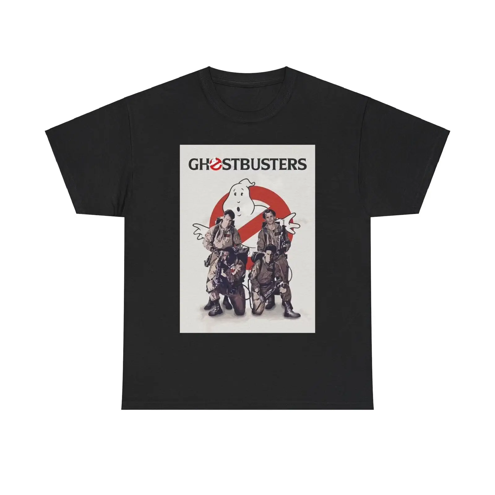 Ghost Busters T shirt Vintage Movie Poster Retro Bill Murray Heavy Cotton