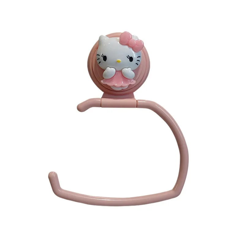 Hello Kitty Kulomi Home Goods—No-Drill Shelving Unit and Towel Rack—Suitable for Bathrooms and Offices - view 3