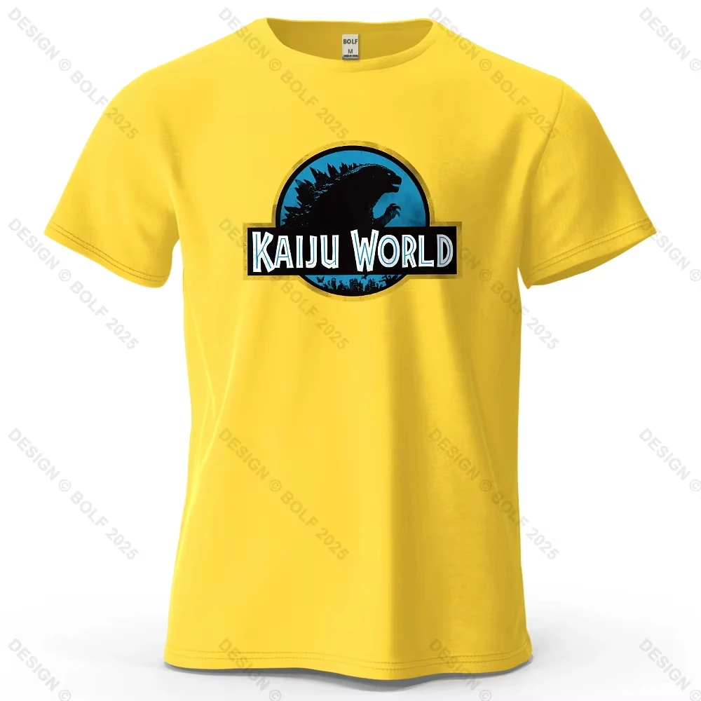 Camiseta para hombre con estampado Monster World Monster Adventure - Camiseta 100% algodón con diseño moderno - Ropa estilo denim