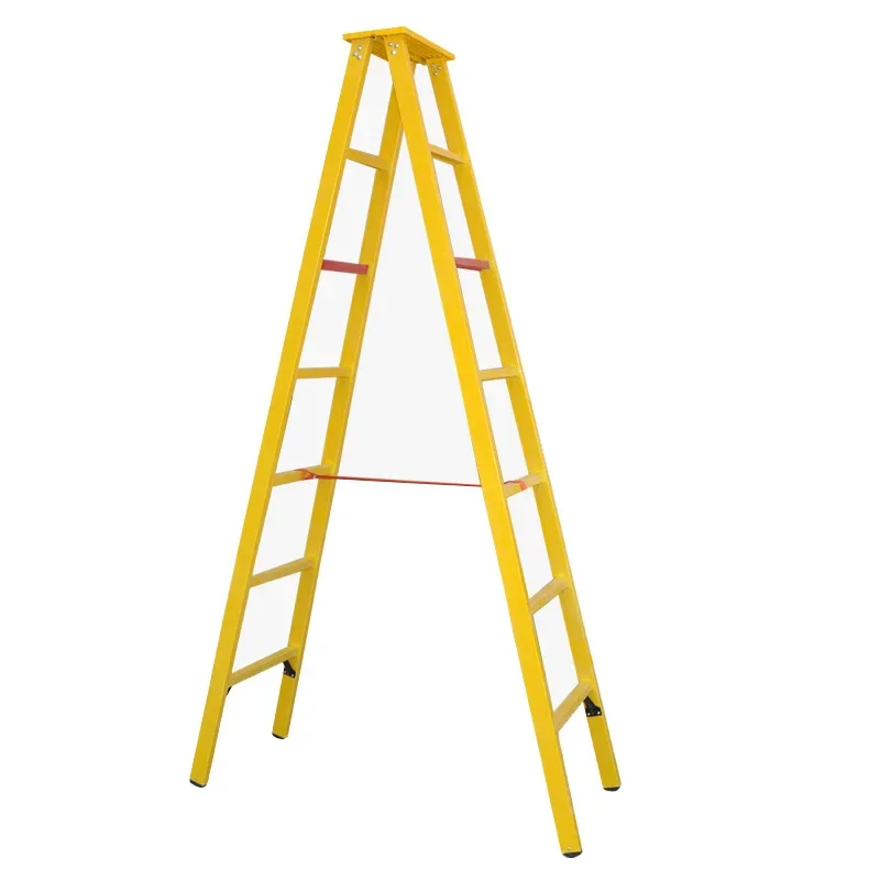 

Telescopic ladder Electric construction Herringbone joint ladder 2.5 meters folding ladder FRP
