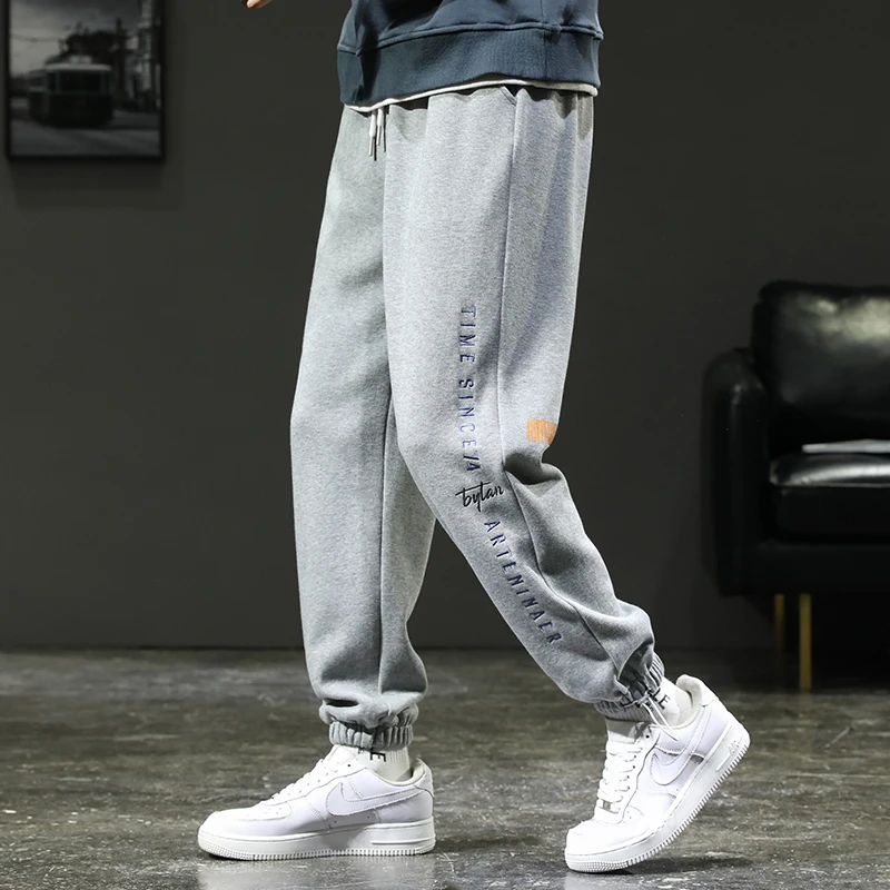 

Men's Casual Harlan Pants Spring Autumn Faionable Versatile Loose Simple Print Casual Harlan Sweatpants Polyester 95% above