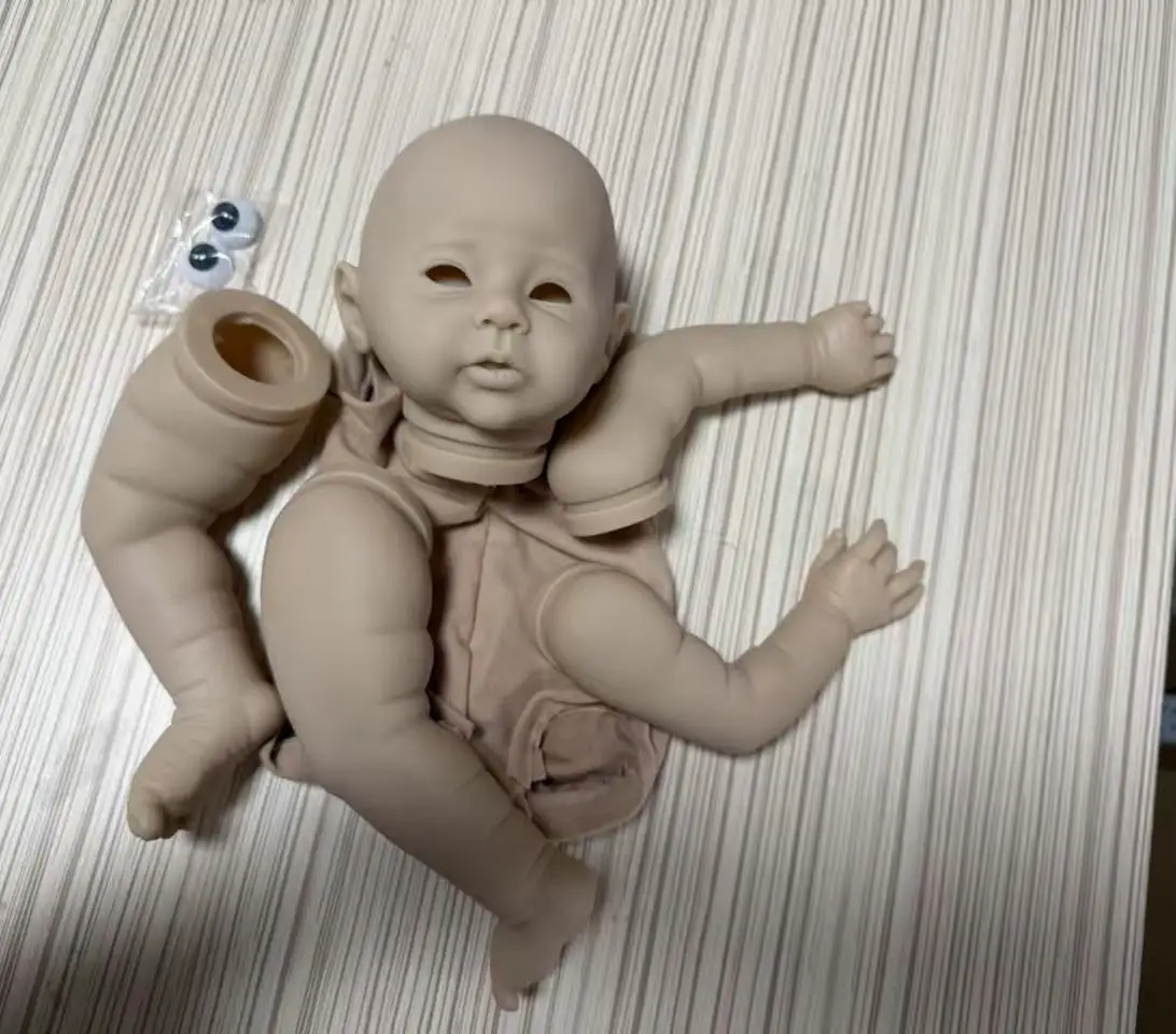 20 Inch Reborn Doll Kit Raven Unfinished Unpainted DIY Doll Parts Fresh Color Doll Parts Muñeca Kit Bebe Reborn