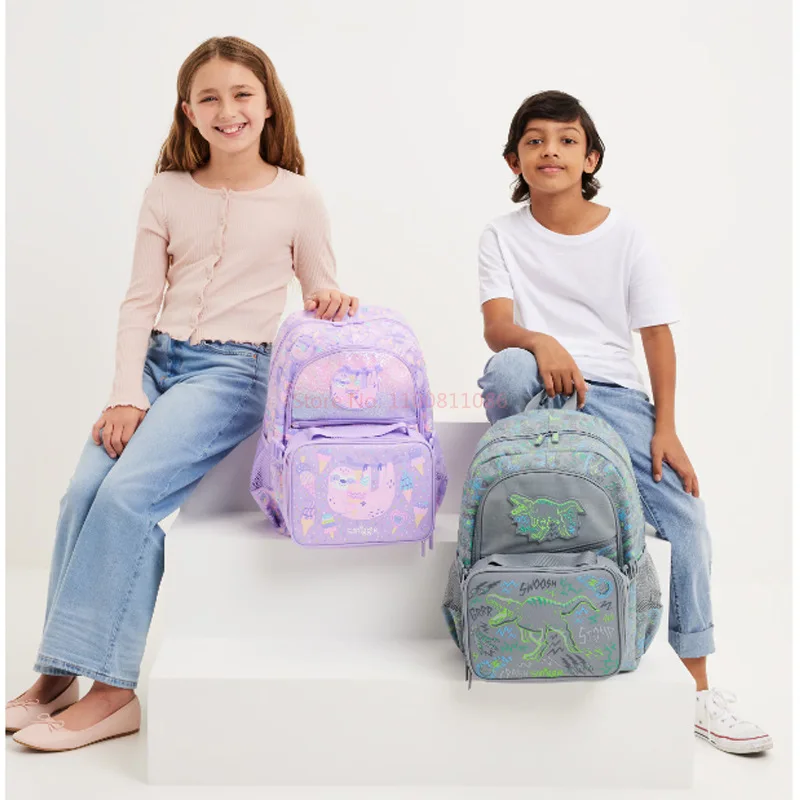 حقيبة ظهر أستراليا الأصلية على شكل ديناصور حقيبة مدرسية ذات سعة كبيرة حقيبة غداء زجاجة مياه لطلاب المتوسطة والابتدائية #6