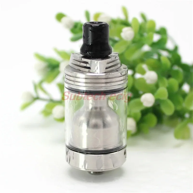 YFTK-Skyline R RTA Single Coil MTL RTA Atomizador, 510 Thread E-Cigarette, Air Pins Vape Tank, 1.2mm, 2.0mm, 22mm, 3.2ml, 316SS